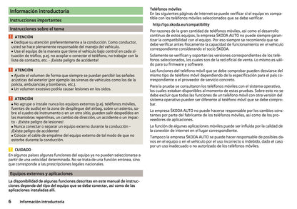 Skoda Swing Manual de Instrucciones 2014 - 2018