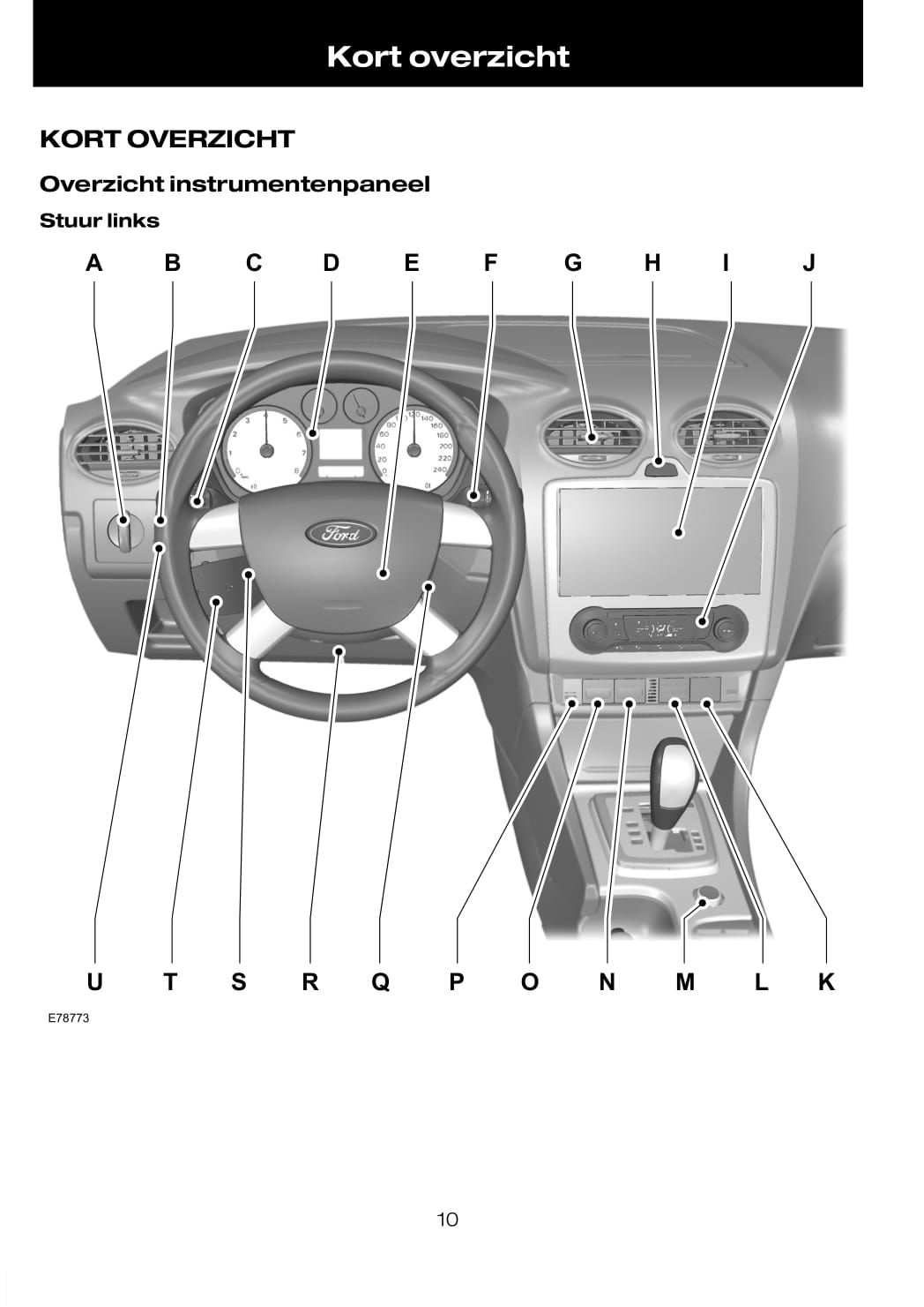 2008-2011 Ford Focus Bedienungsanleitung | Niederländisch