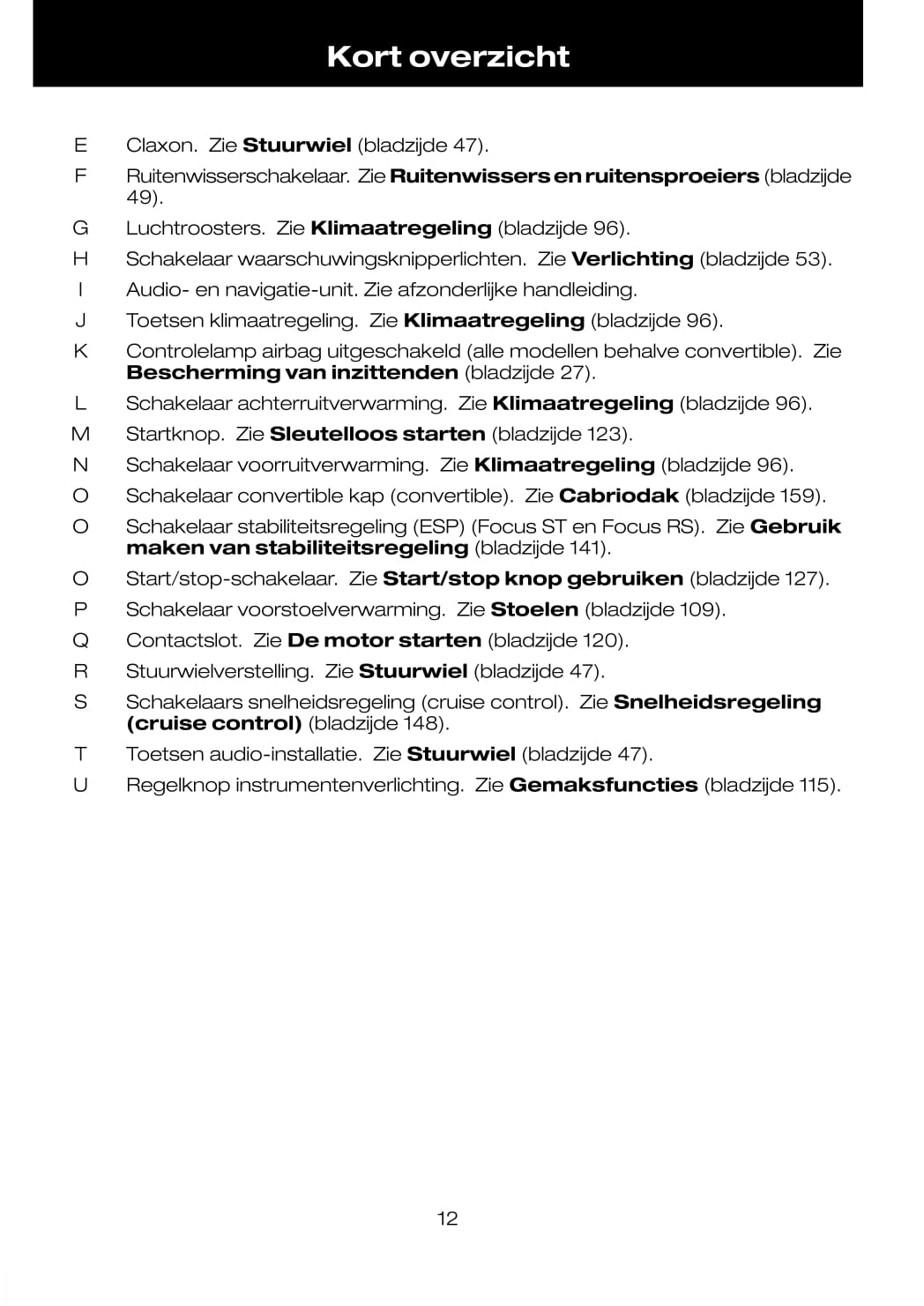 2008-2011 Ford Focus Bedienungsanleitung | Niederländisch