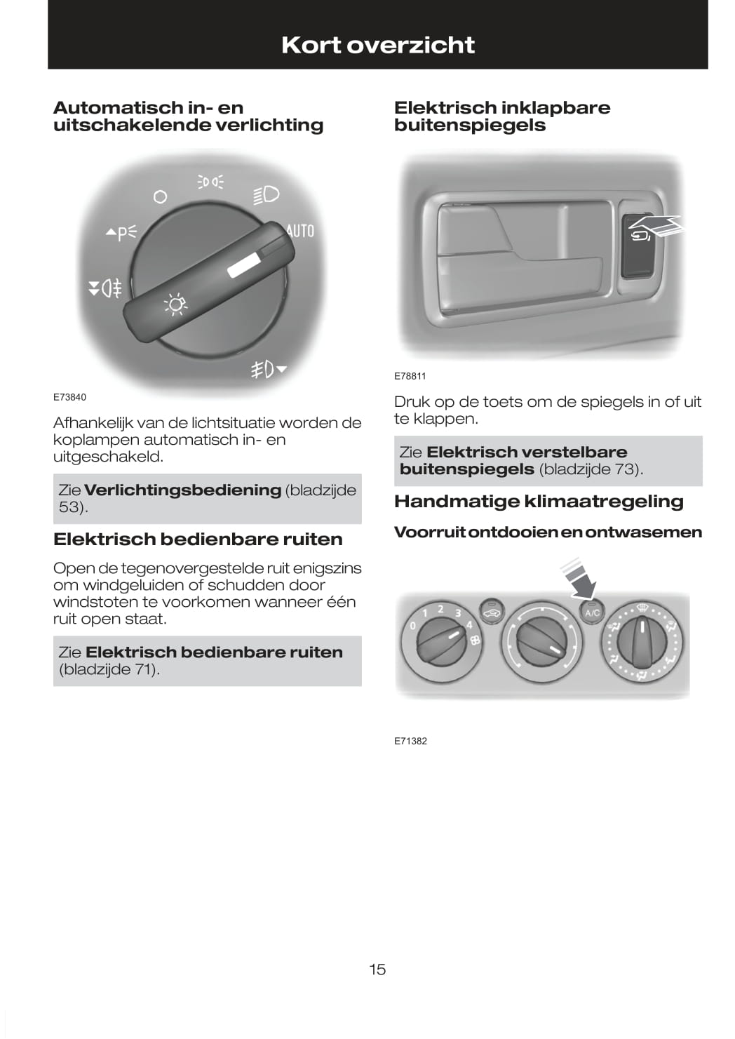 2008-2011 Ford Focus Owner's Manual | Dutch