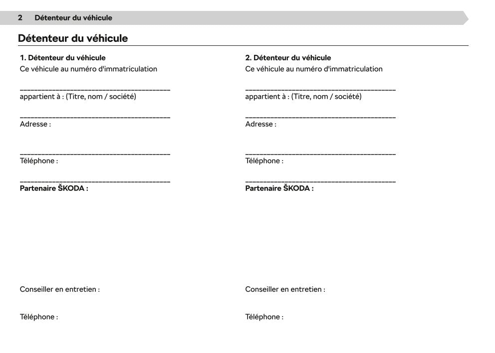 2020-2021 Skoda Enyaq iV Owner's Manual | French