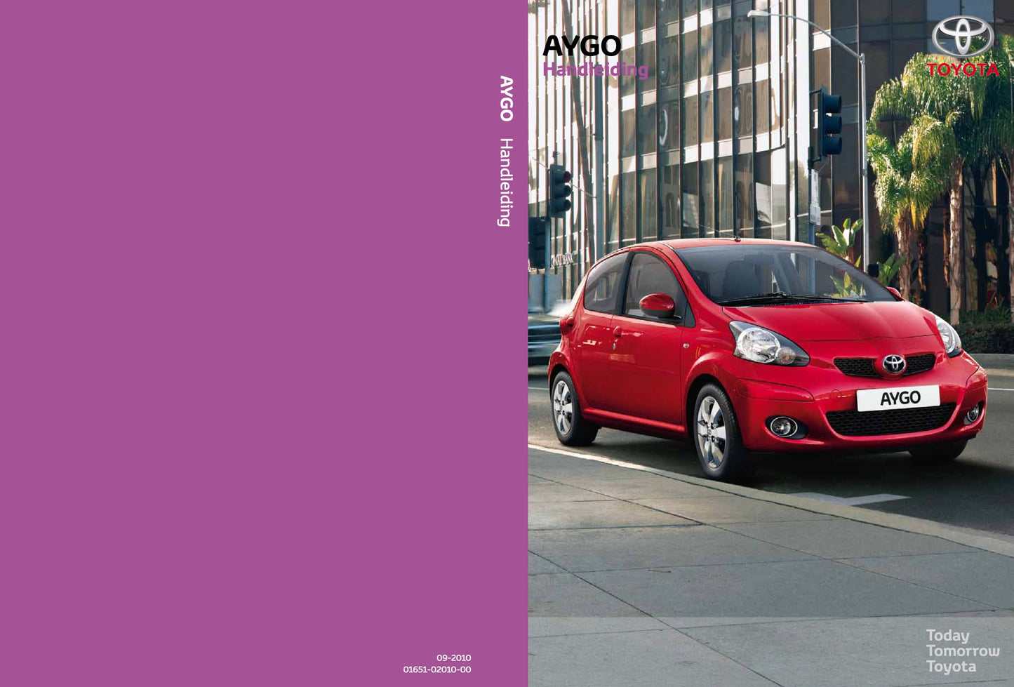 2010-2011 Toyota Aygo Owner's Manual | Dutch