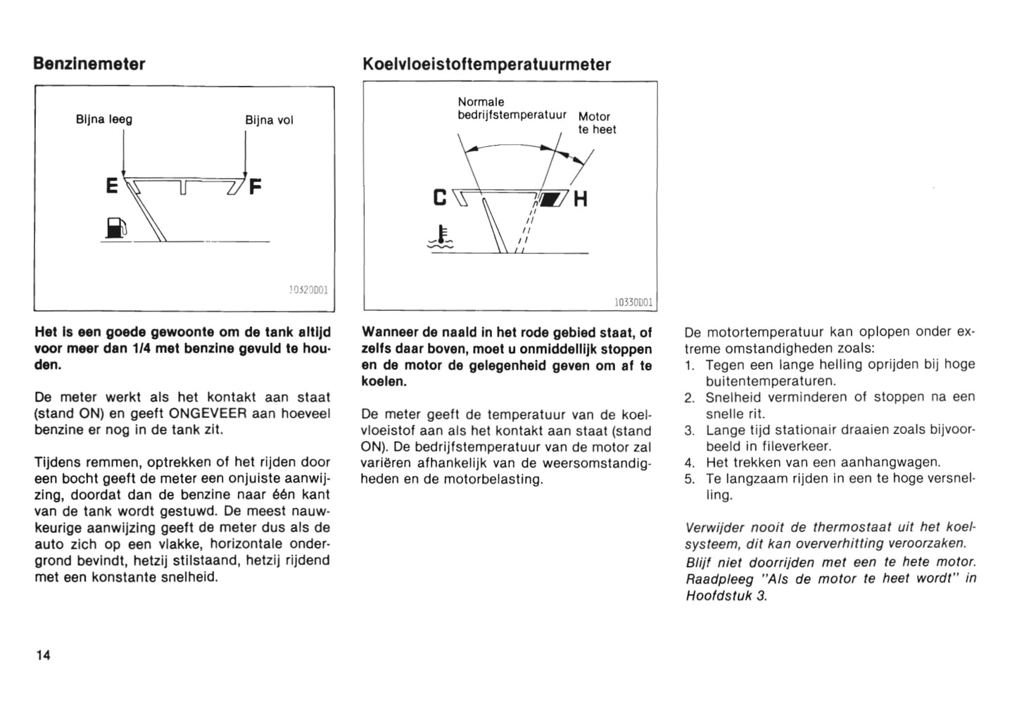 1985-1986 Toyota Starlet Bedienungsanleitung | Niederländisch