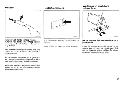 1985-1986 Toyota Starlet Bedienungsanleitung | Niederländisch