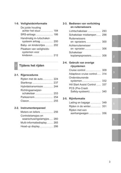 2012-2014 Toyota Prius Plug-in Hybrid Gebruikershandleiding | Nederlands