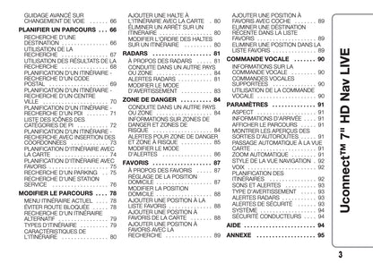 Fiat 500 & 500 Cabrio Uconnect Radio Nav 7.0 Guide d'utilisation 2017 - 2018