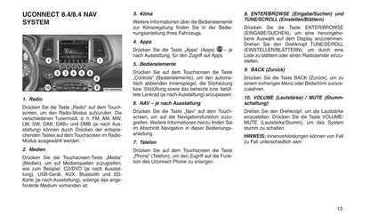 Jeep Compass Uconnect 8.4 / 8.4 NAV