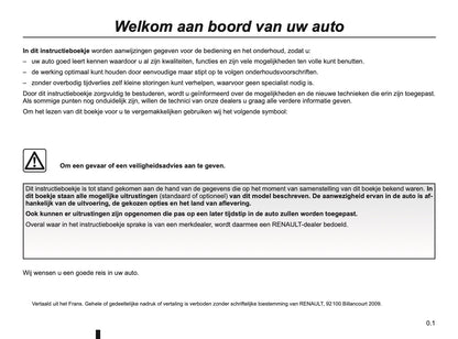 2007-2014 Renault Laguna Manuel du propriétaire | Néerlandais
