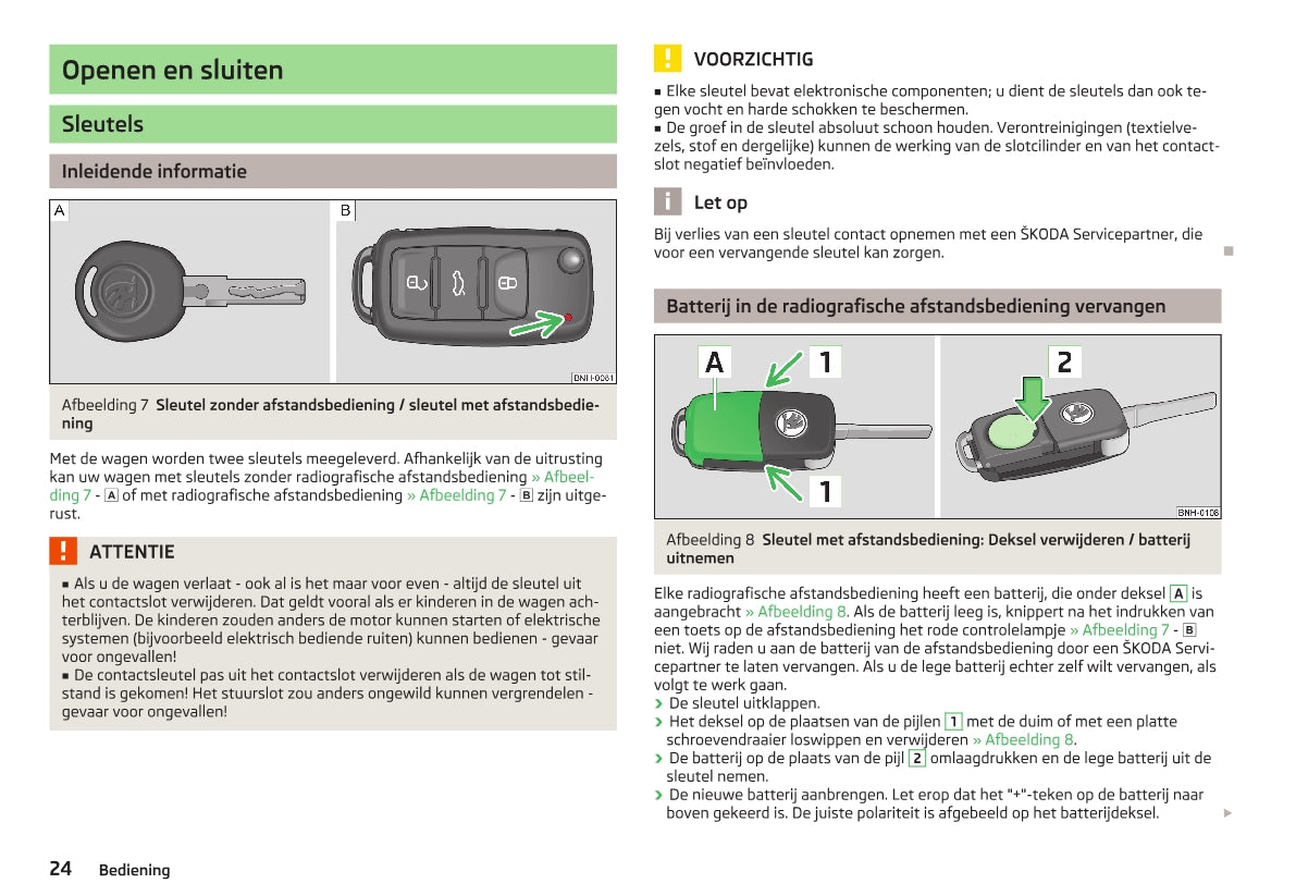 2018-2019 Skoda Rapid Owner's Manual | Dutch