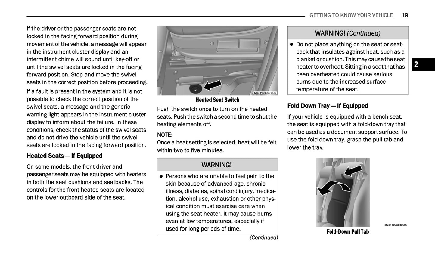 2020 Ram ProMaster 1500/ProMaster 2500/ProMaster 3500 Owner's Manual | English