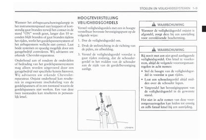 2006-2011 Chevrolet Epica Gebruikershandleiding | Nederlands