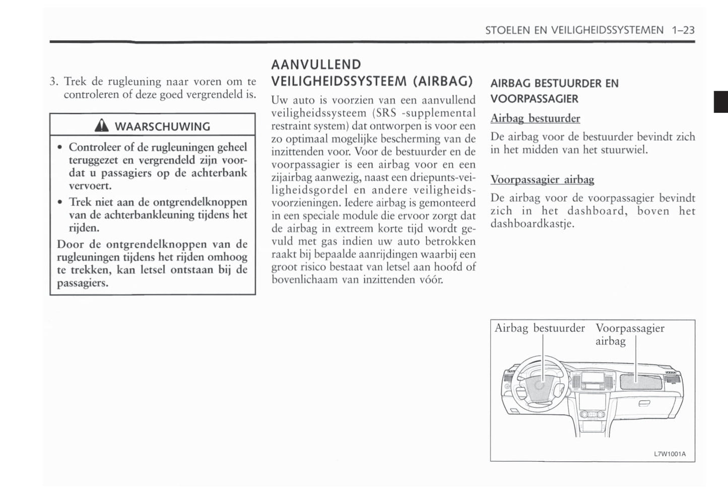 2006-2011 Chevrolet Epica Gebruikershandleiding | Nederlands