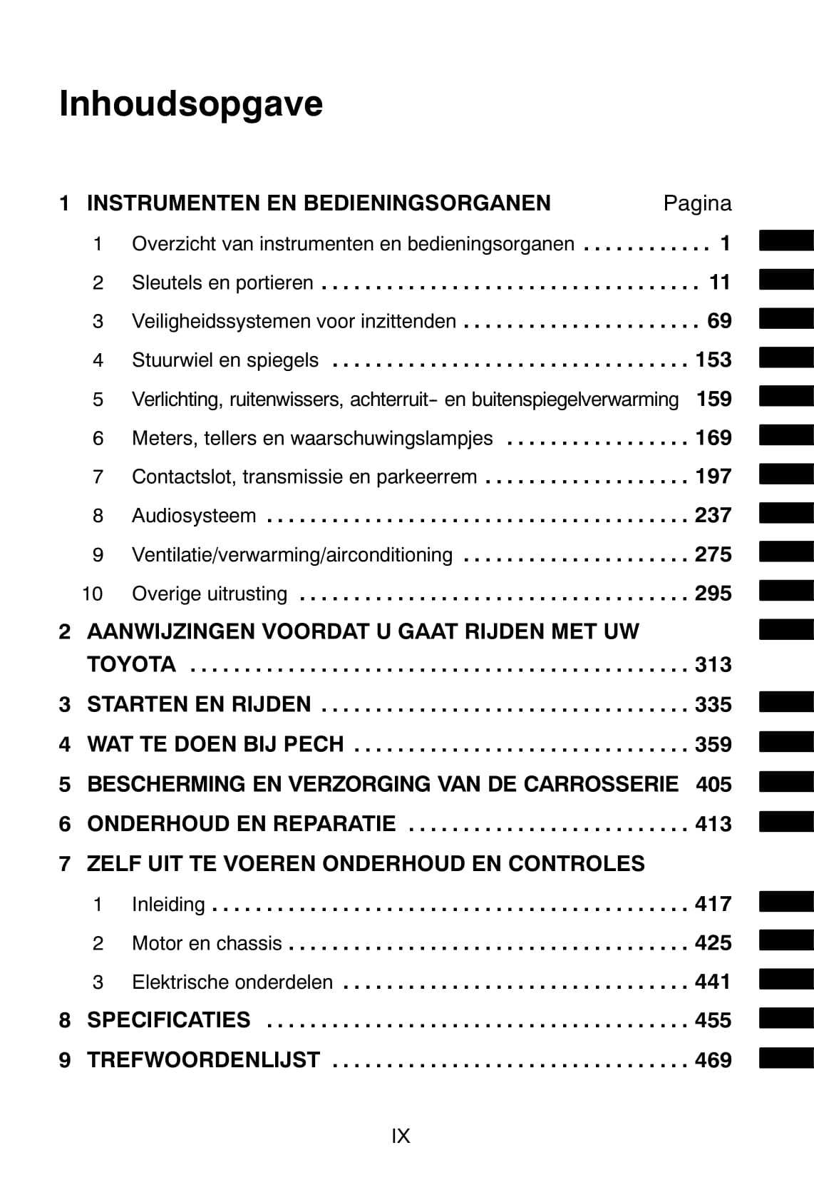 2011-2012 Toyota Yaris Bedienungsanleitung | Niederländisch