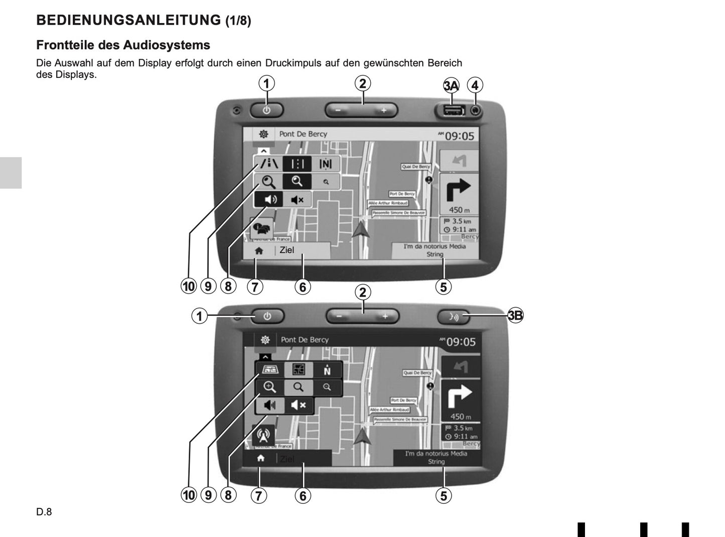 Renault Media - Nav Evolution Bedienungsanleitung 2019