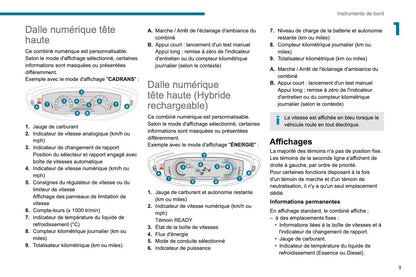 2020-2022 Peugeot 3008/5008/3008 Hybrid/3008 HYbrid4 Owner's Manual | French