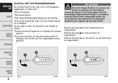 2013-2014 Fiat Ducato Euro 5 Owner's Manual | Dutch