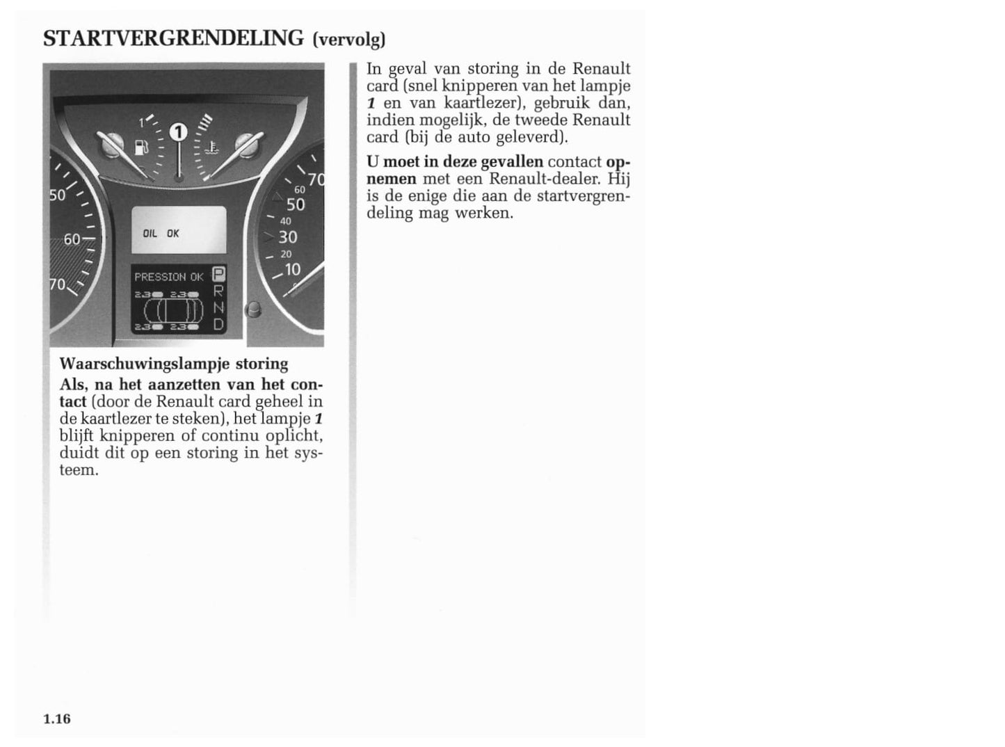 2001-2002 Renault Vel Satis Bedienungsanleitung | Niederländisch