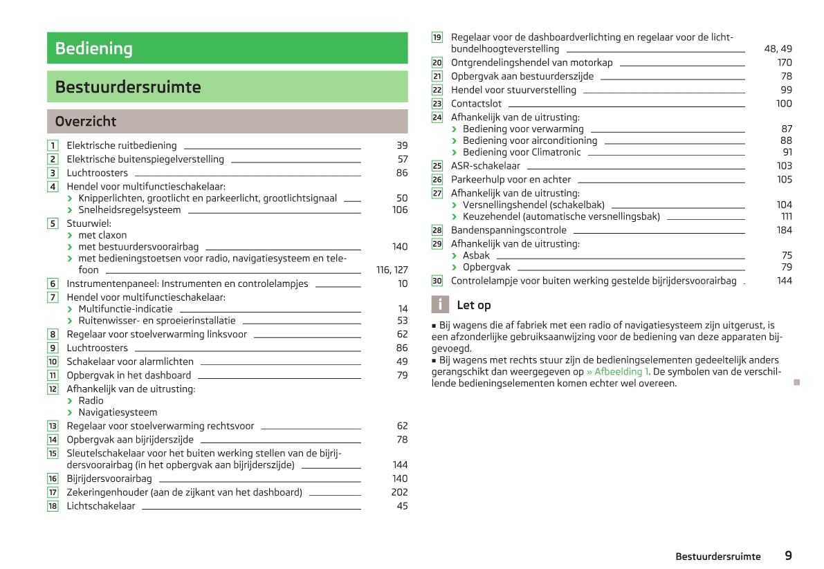 2012-2013 Skoda Octavia Gebruikershandleiding | Nederlands