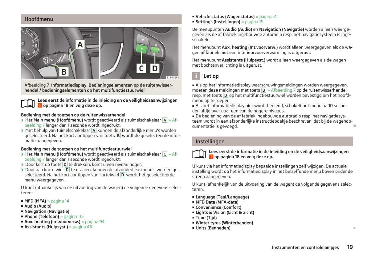 2008-2012 Skoda Octavia Bedienungsanleitung | Niederländisch