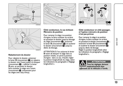 2010-2014 Ford Ka Manuel du propriétaire | Français