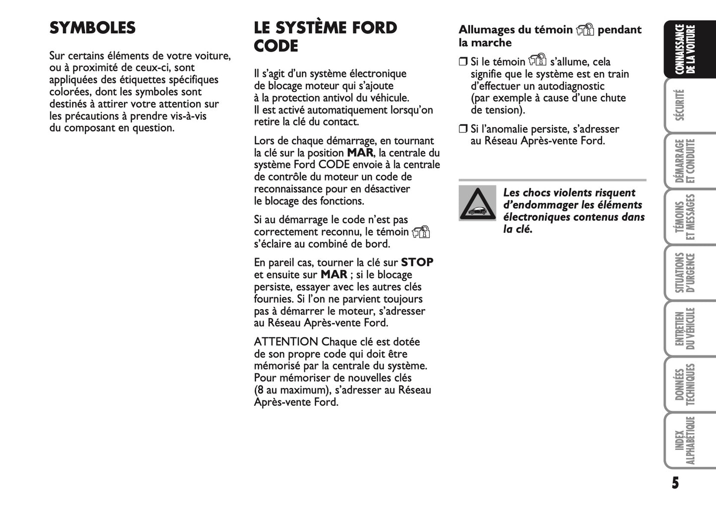 2010-2014 Ford Ka Manuel du propriétaire | Français