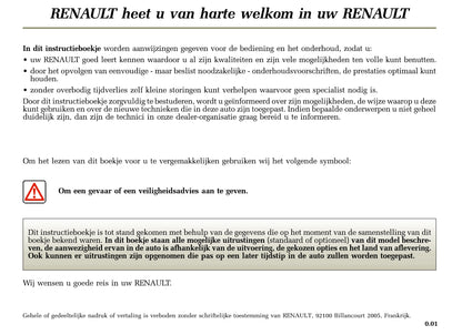 2005-2006 Renault Twingo Gebruikershandleiding | Nederlands