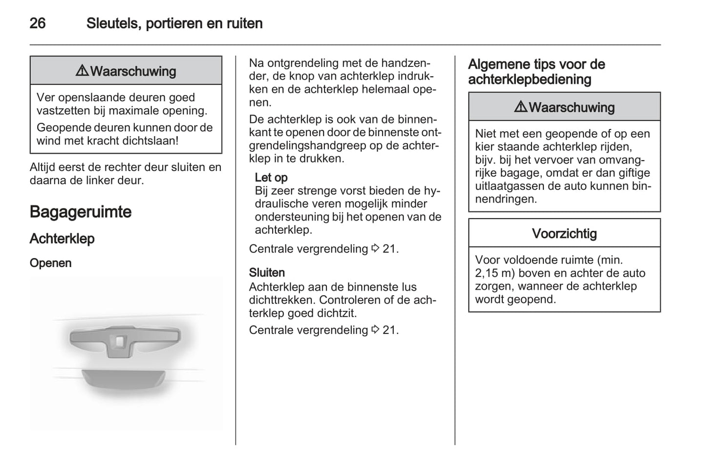 2013 Opel Vivaro Gebruikershandleiding | Nederlands