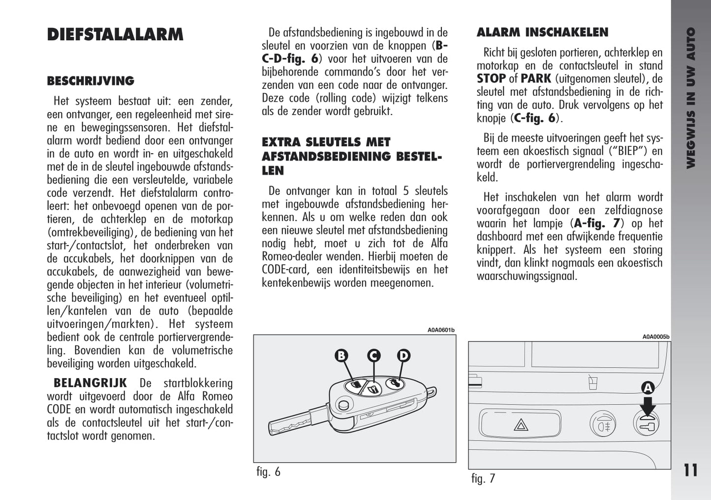 2003-2010 Alfa Romeo GT Gebruikershandleiding | Nederlands