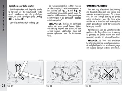 2003-2010 Alfa Romeo GT Gebruikershandleiding | Nederlands