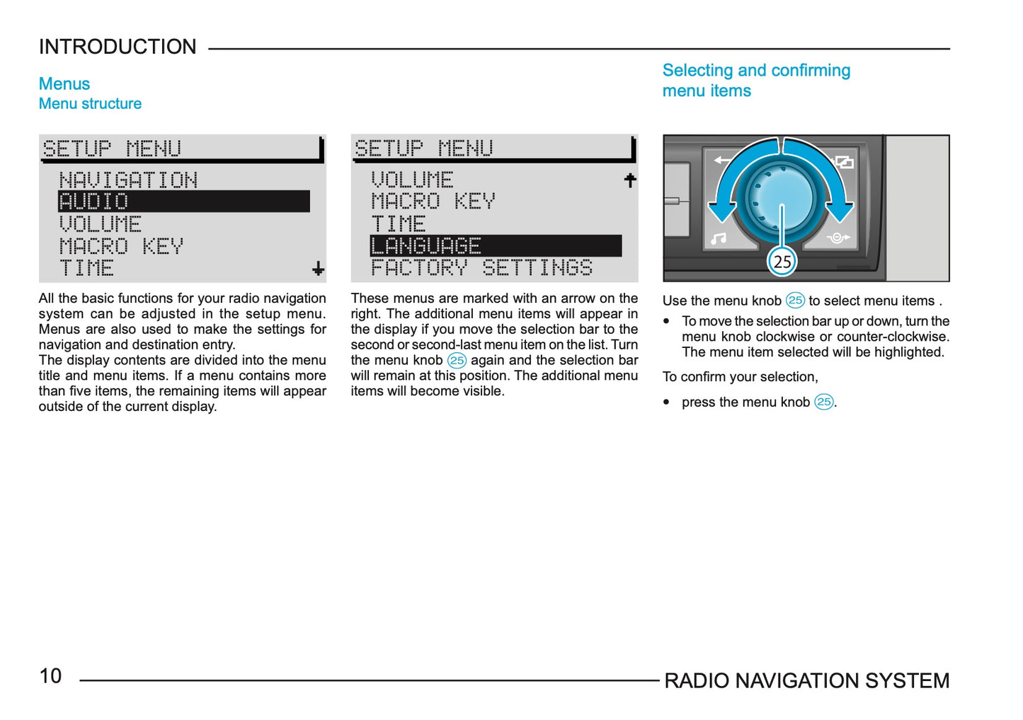 Skoda Radio Navigation System Bedienungsanleitung 2003