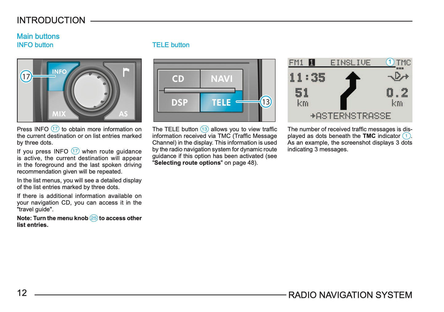 Skoda Radio Navigation System Manuel du propriétaire 2003