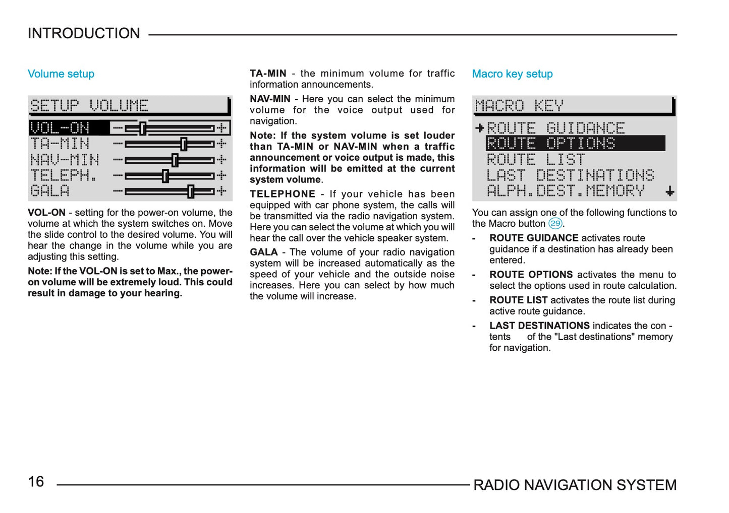 Skoda Radio Navigation System Bedienungsanleitung 2003