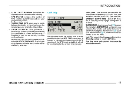 Skoda Radio Navigation System Manuel du propriétaire 2003