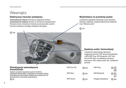 2013-2014 Peugeot 3008 Owner's Manual | Polish