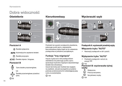 2013-2014 Peugeot 3008 Owner's Manual | Polish