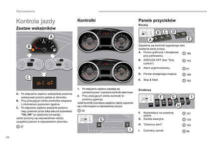 2013-2014 Peugeot 3008 Owner's Manual | Polish