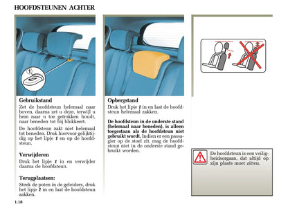 2004-2005 Renault Mégane Gebruikershandleiding | Nederlands