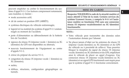 Jeep System Uconnect 3C3C Guide d'utilisation 2018