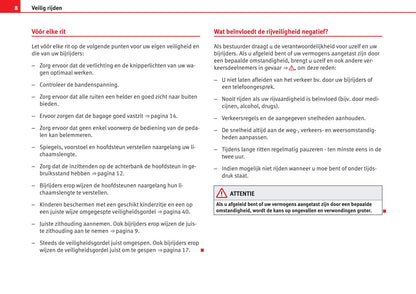 2014-2015 Seat Toledo Owner's Manual | Dutch