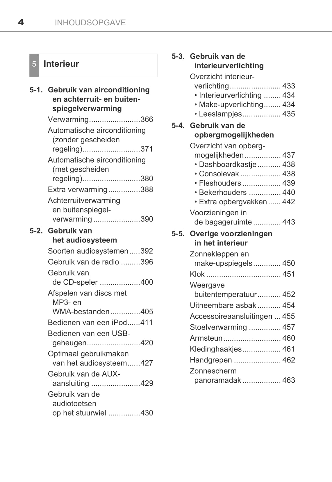 2013-2014 Toyota Auris / Auris Hybrid Bedienungsanleitung | Niederländisch