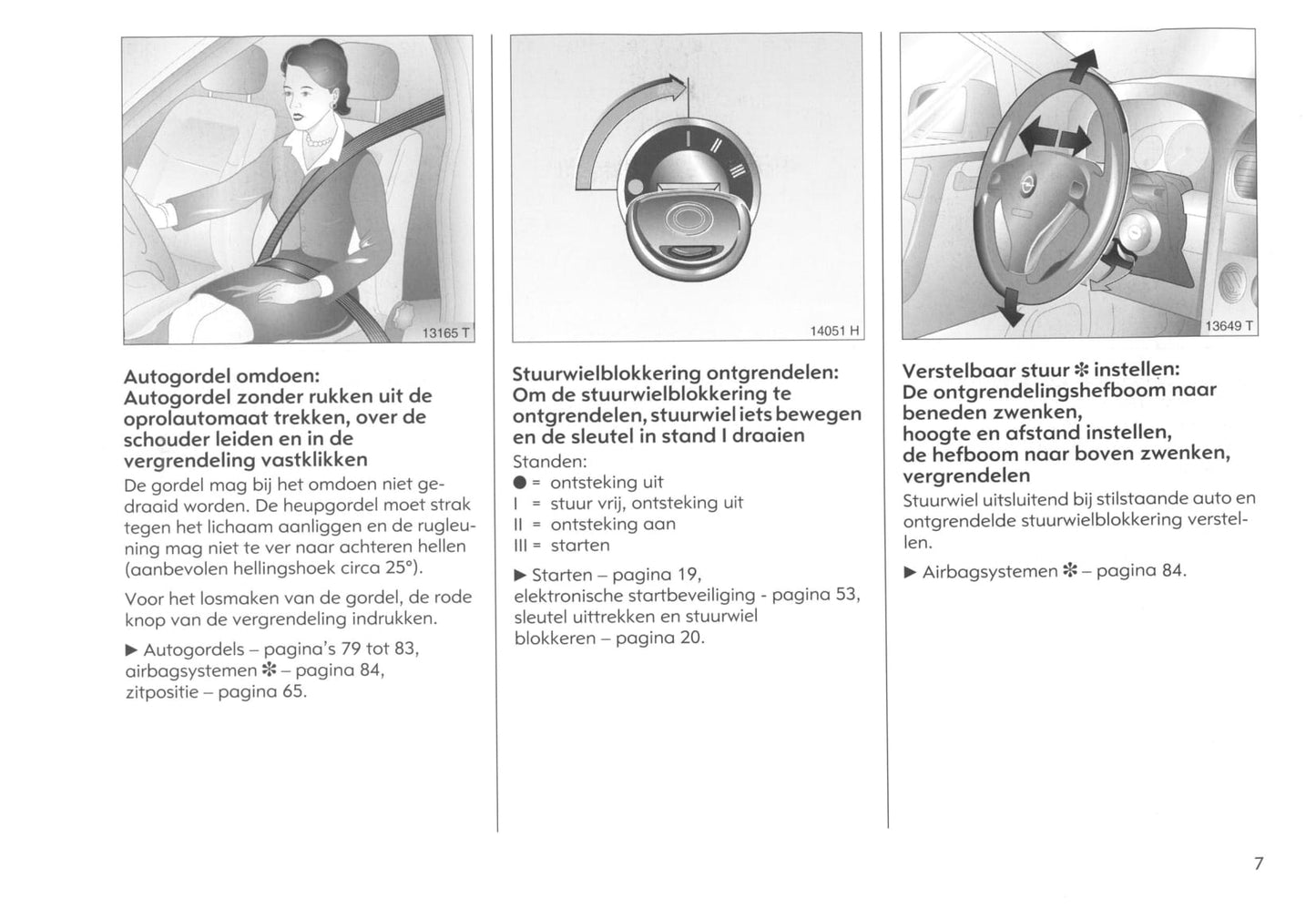 2000-2005 Opel Astra Owner's Manual | Dutch