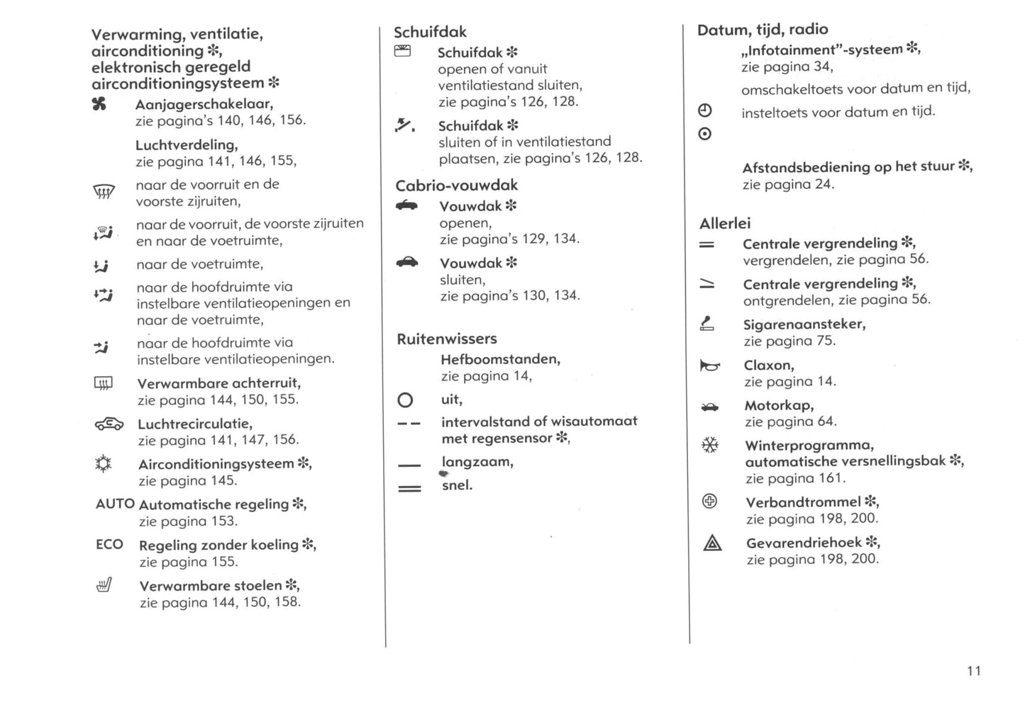 2000-2005 Opel Astra Gebruikershandleiding | Nederlands