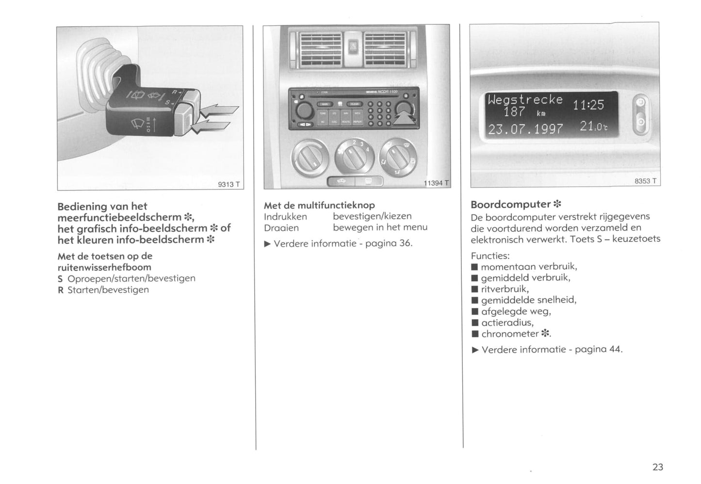 2000-2005 Opel Astra Gebruikershandleiding | Nederlands