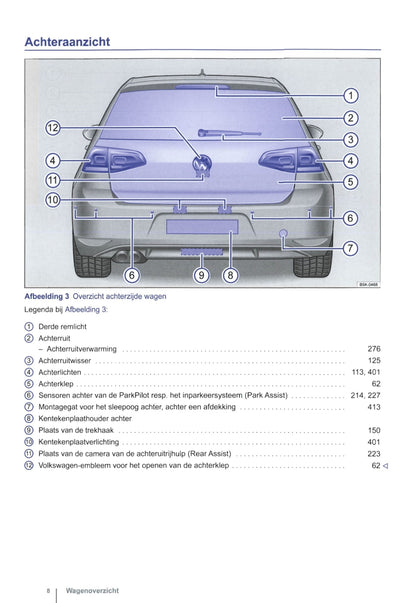 2012-2015 Volkswagen Golf Manuel du propriétaire | Néerlandais