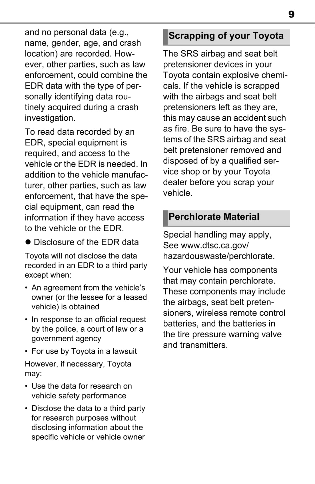 2020-2022 Toyota Sienna Manuel du propriétaire | Anglais