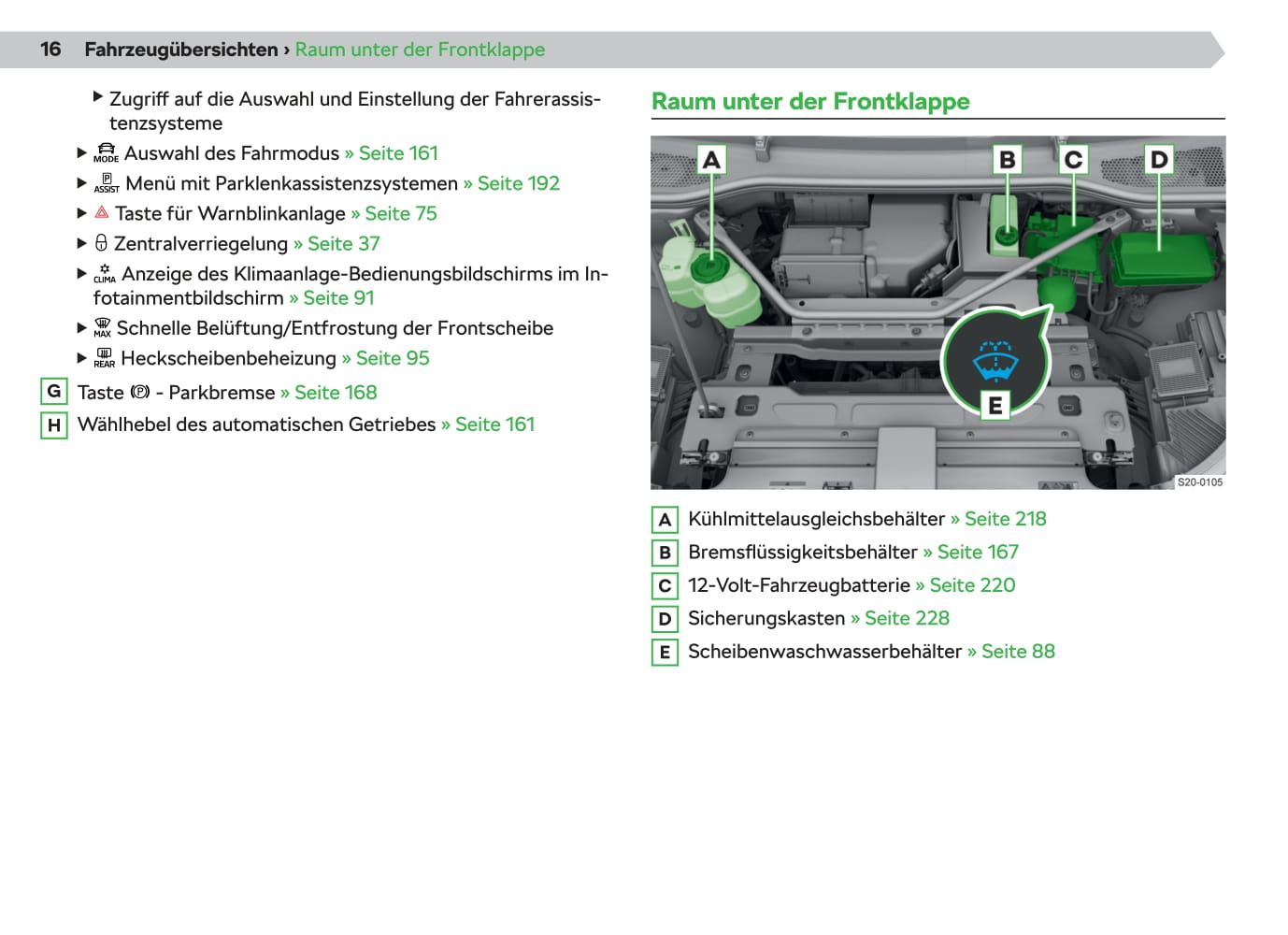 2020-2023 Skoda Enyaq iV Bedienungsanleitung | Deutsch