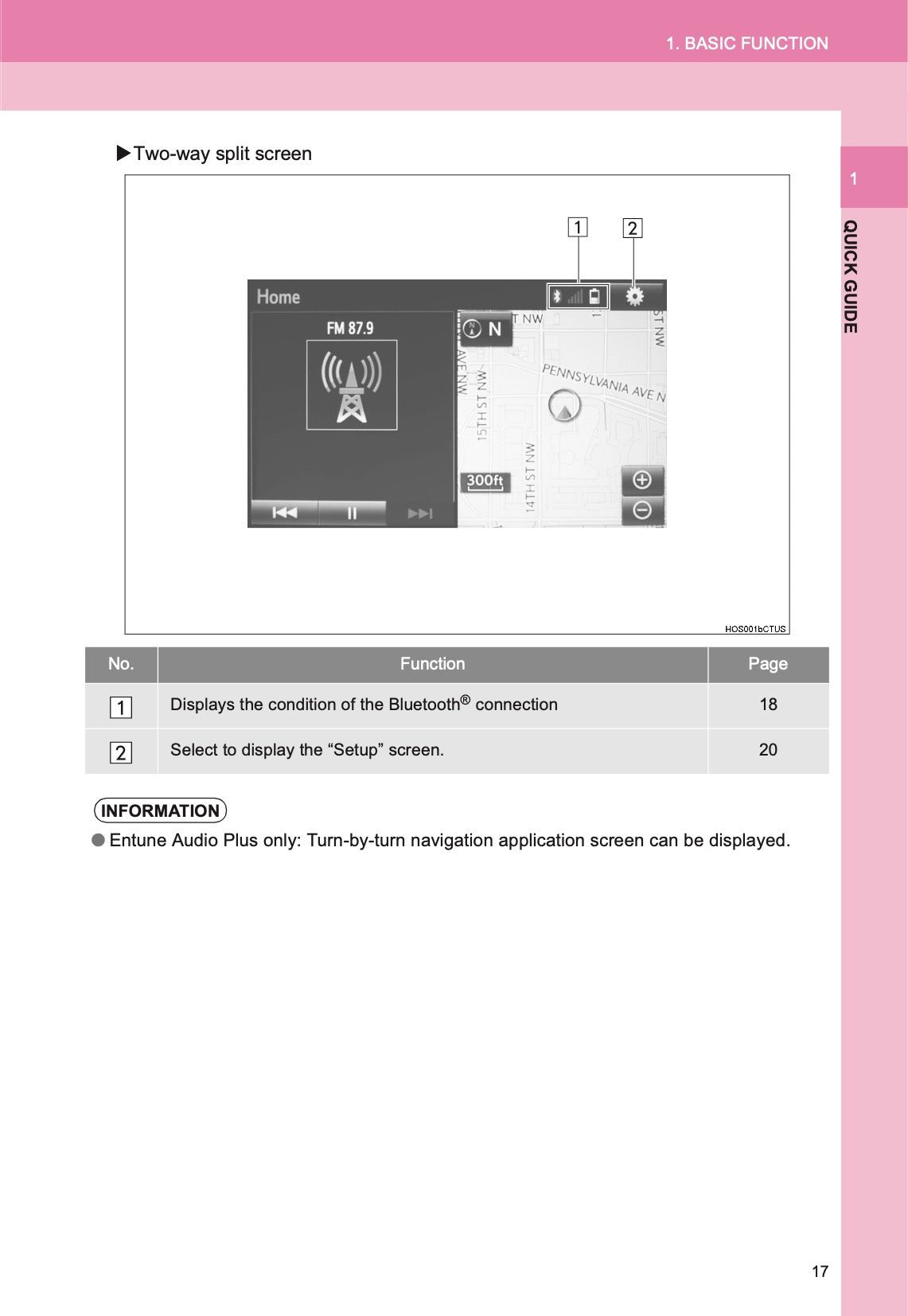 Toyota 4Runner Navigation And Multimedia System Bedienungsanleitung 2013 - 2017