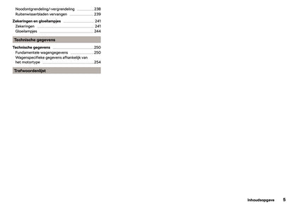 2018-2019 Skoda Fabia Gebruikershandleiding | Nederlands