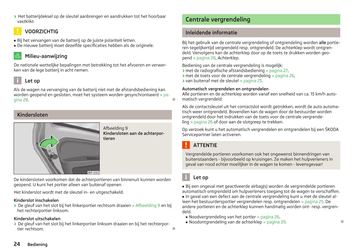 2015-2016 Skoda Citigo Gebruikershandleiding | Nederlands