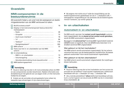 Audi Infotainment MMI Handleiding